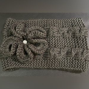 Headband charcoal gray